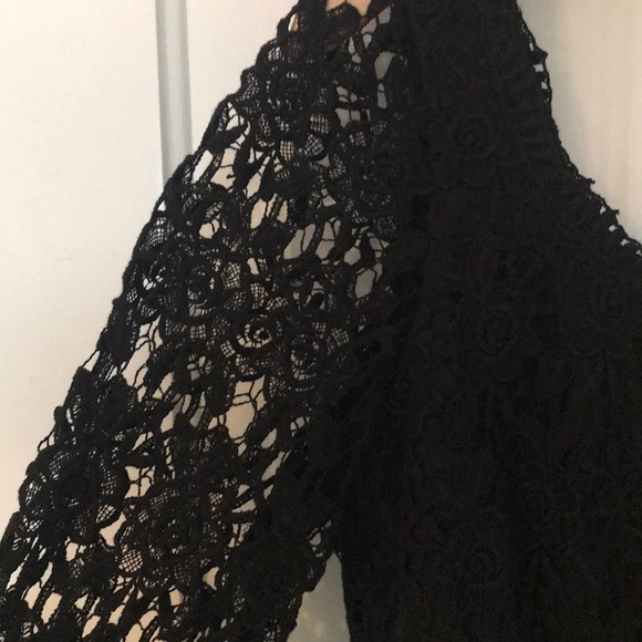 Black Lace Dress - Picture 2 of 4